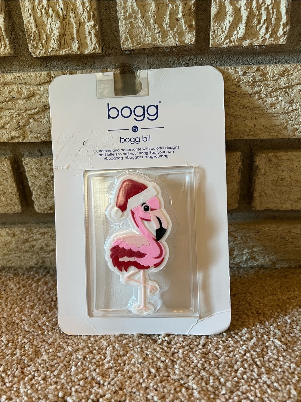 Bogg Bit Holiday Flamingo